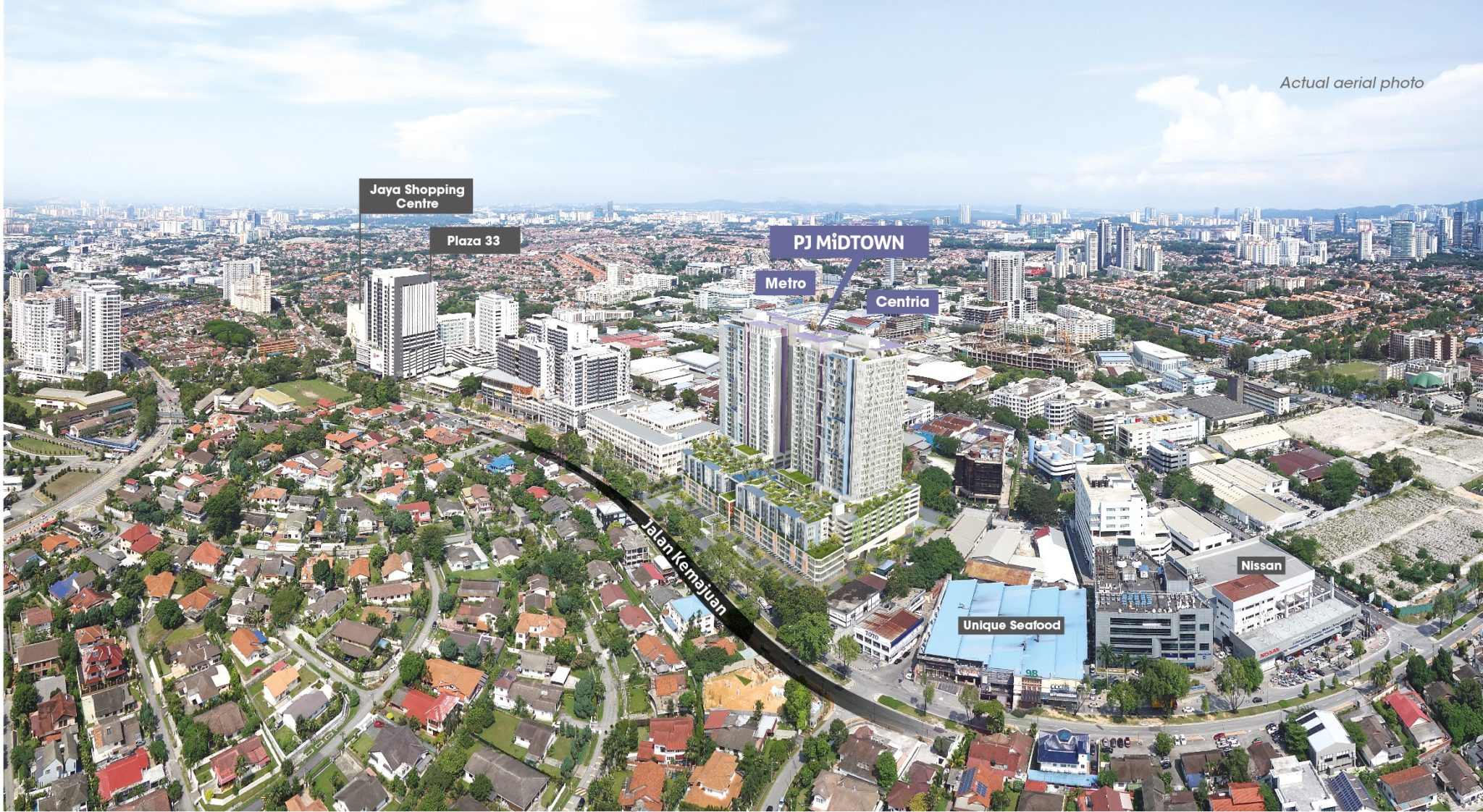 PJMidtownAerialView New Property Launch KL