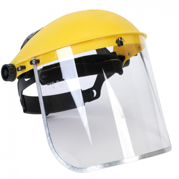 Face Shield Yellow New Quality Ware
