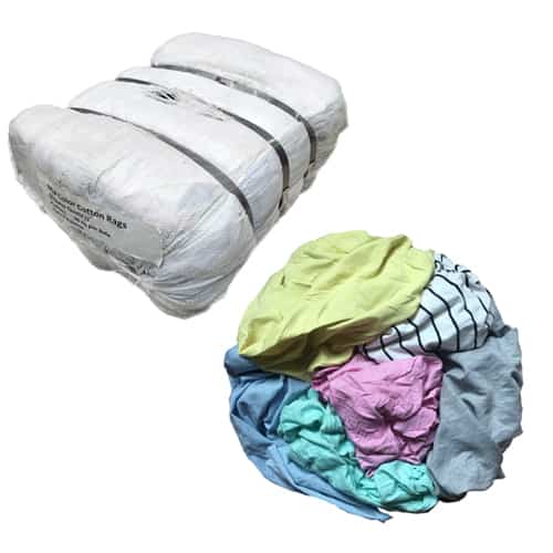 Cotton Rags Mix White Bundle New Quality Ware