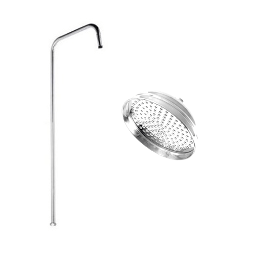 Shower Pipe + Head Plate New Quality Ware