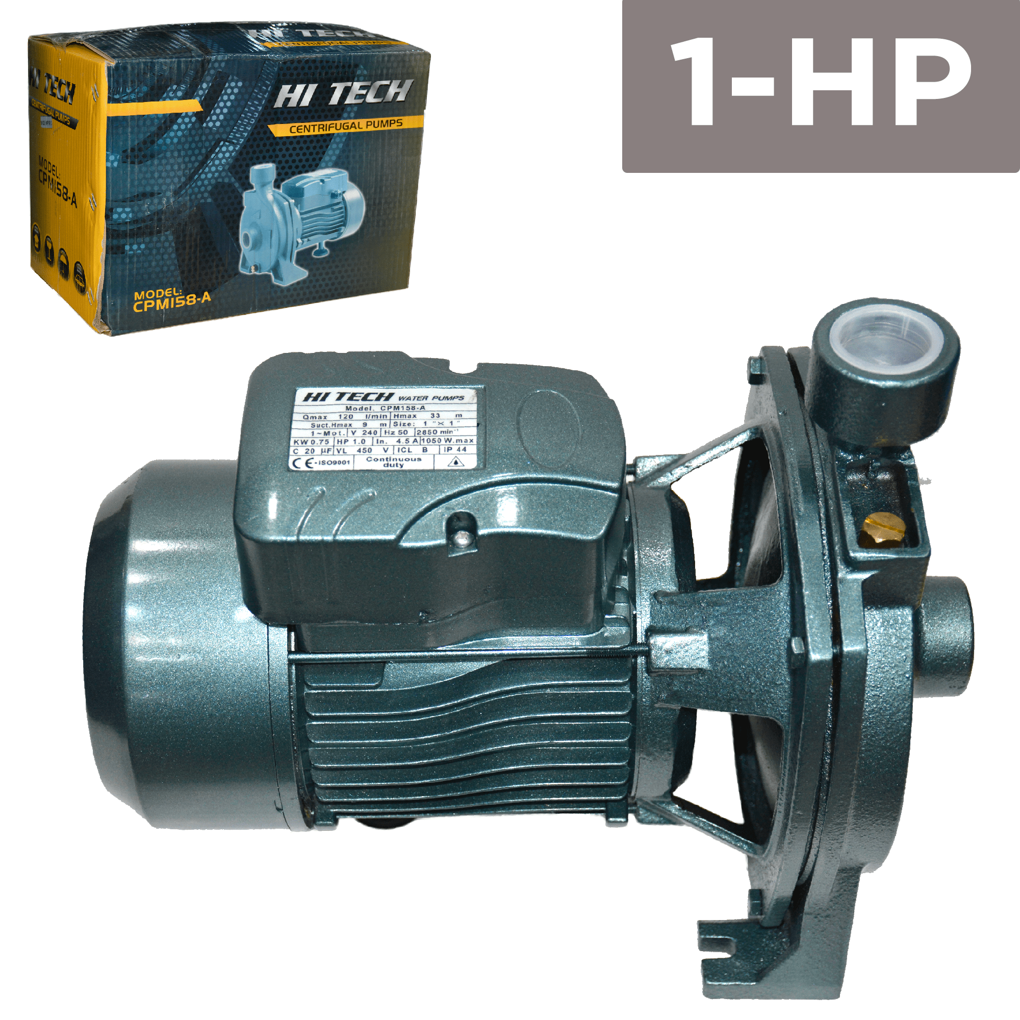 Water Pump 1HP HITECH New Quality Ware