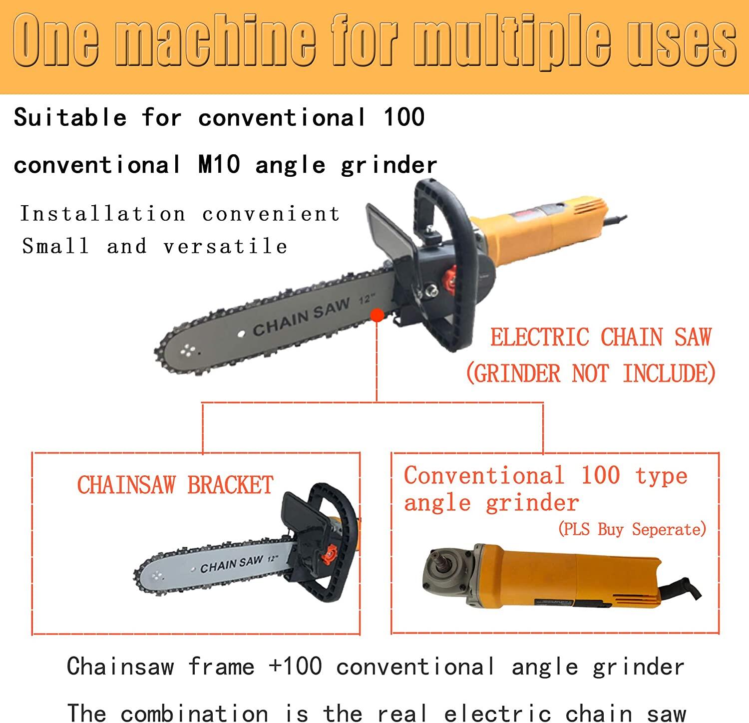 Electric Chain Saw Adapter 12″ New Quality Ware