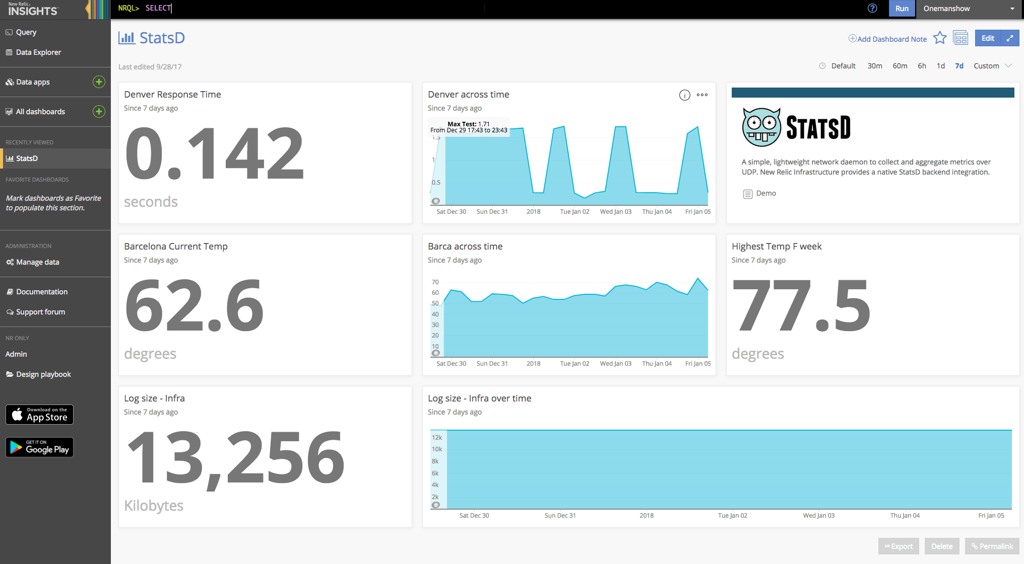 Now Available The New Relic Infrastructure StatsD Integration New Relic