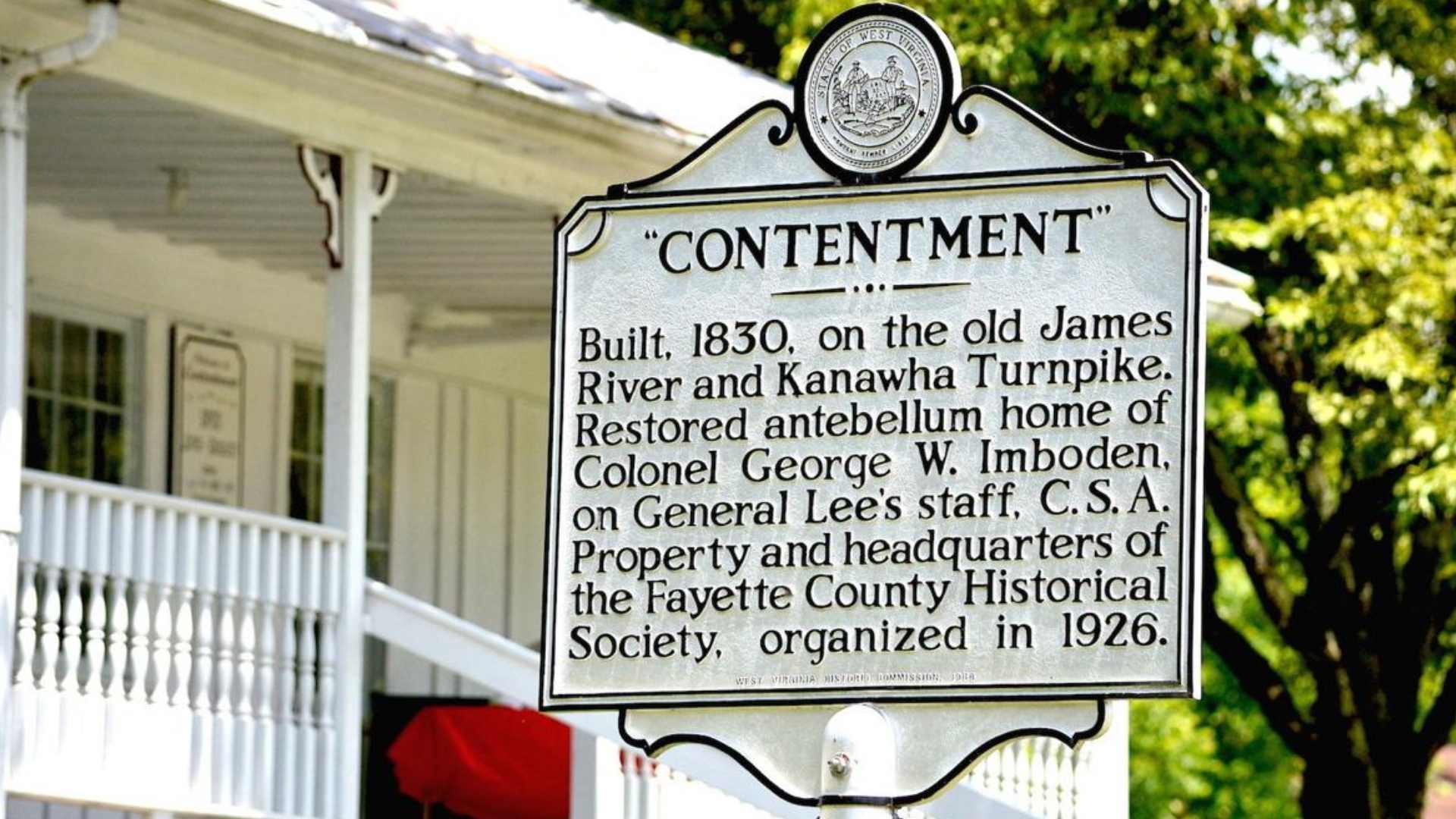 Contentment Museum New River CVB