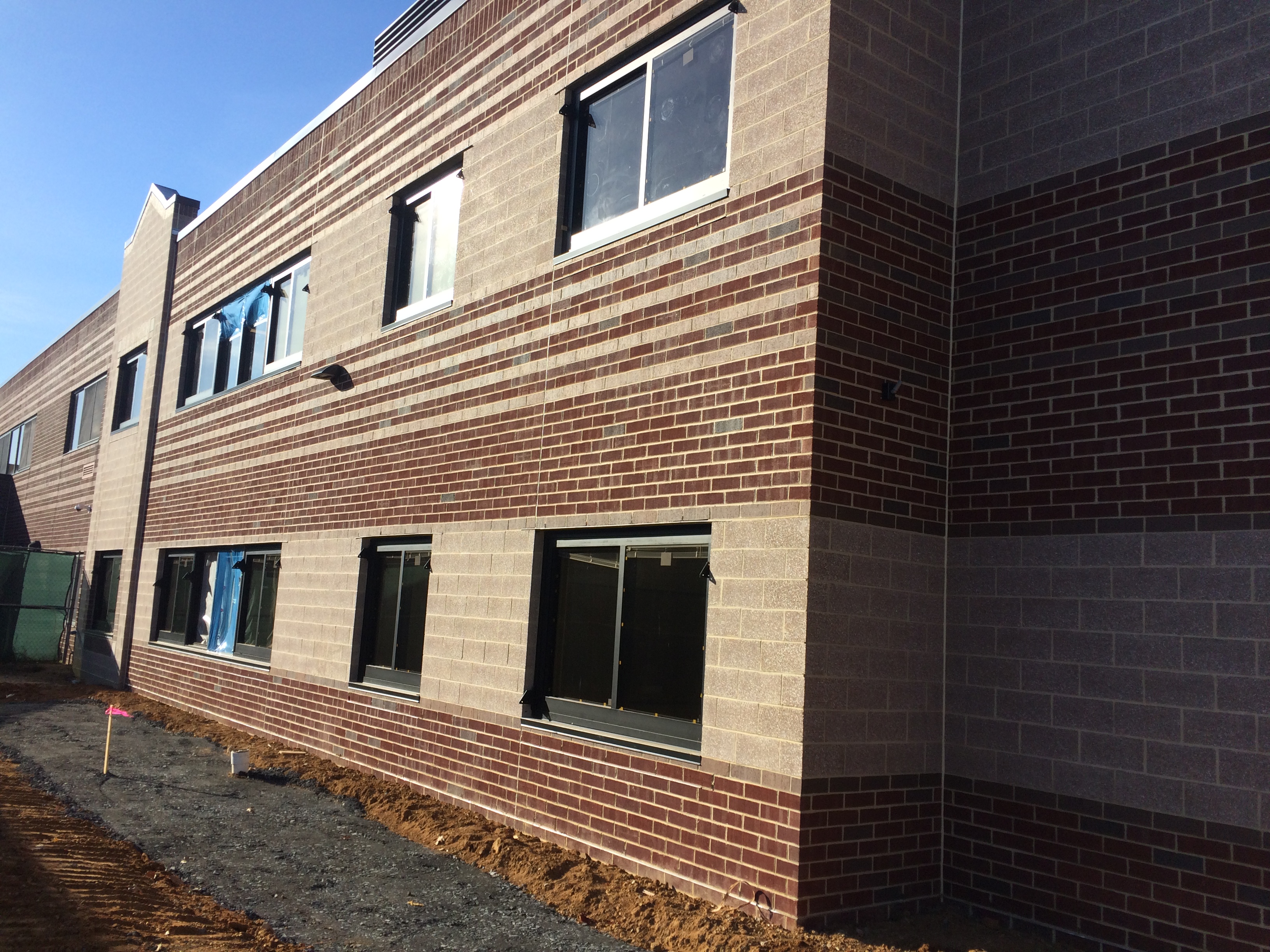 Town Center Elementary School at Plainsboro NEW ROAD Construction