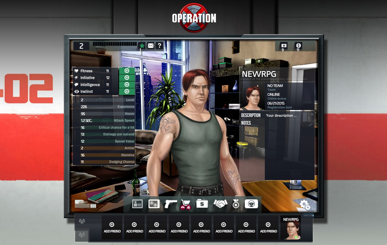 Operation X Fighting browser games