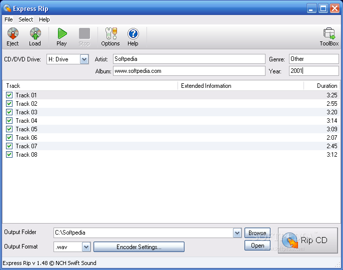 Audio CD Ripping in High Gear
