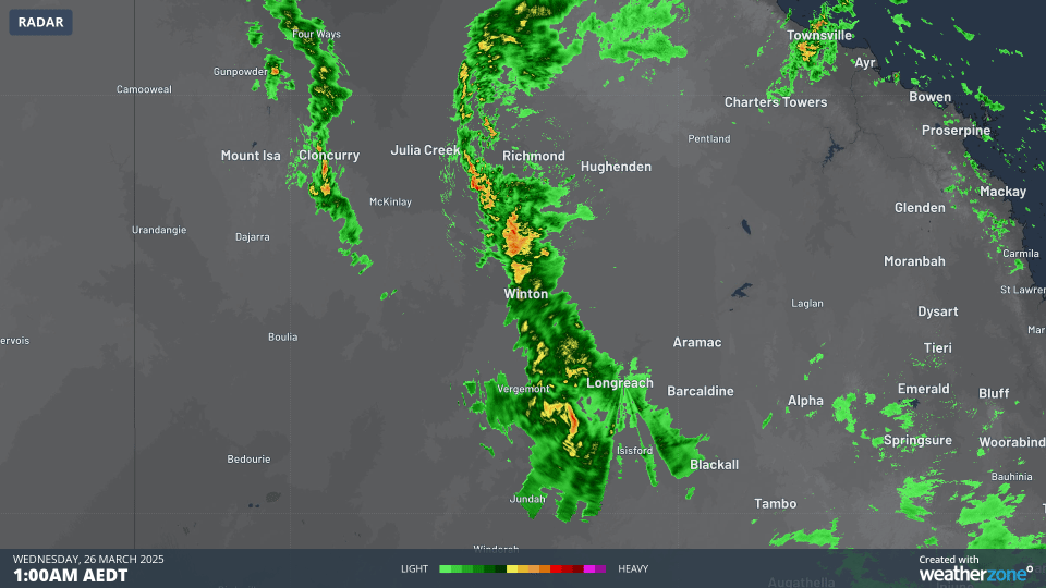 Record March rain for iconic outback town(04)