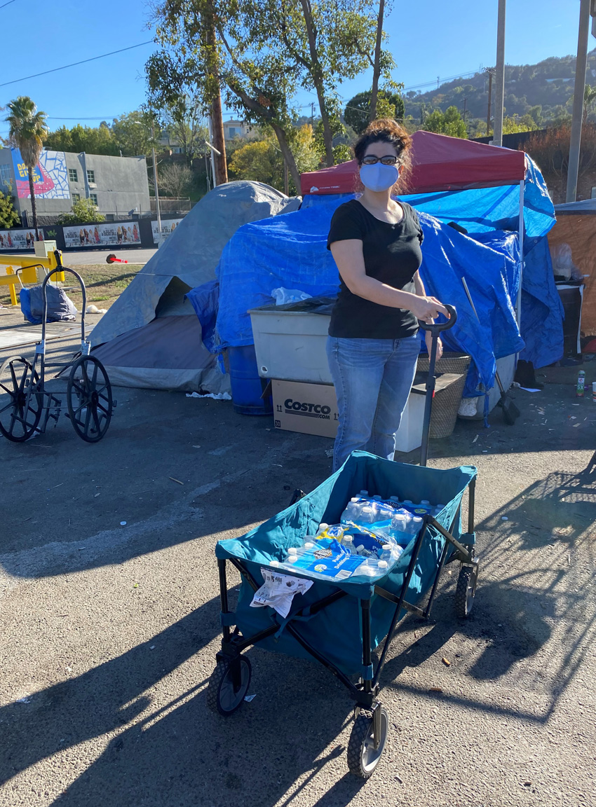 Feeding the Homeless (Los Angeles, California) Acropolis News