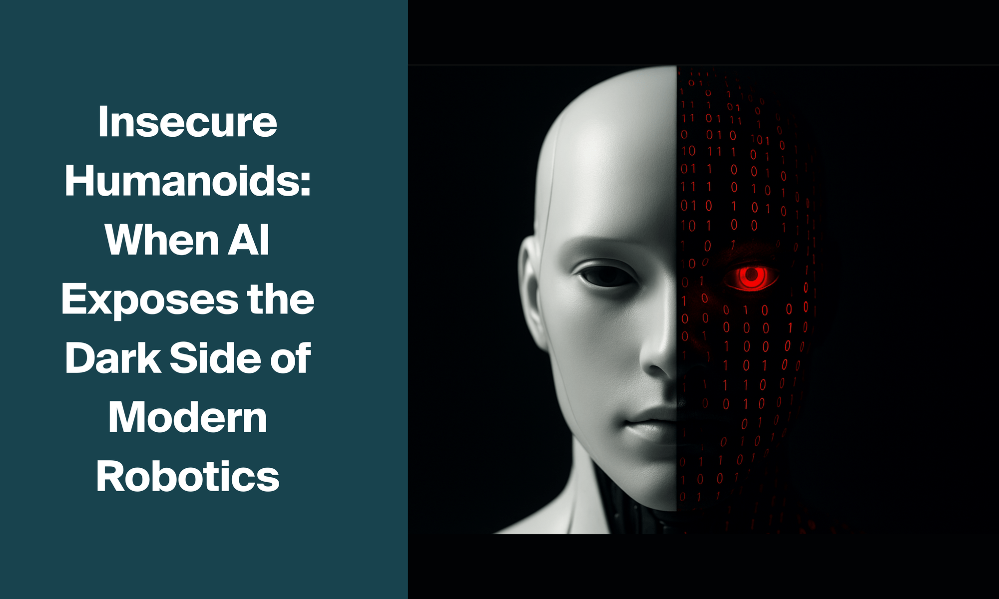Insecure Humanoids AI Exposes the Dark Side of Robotics