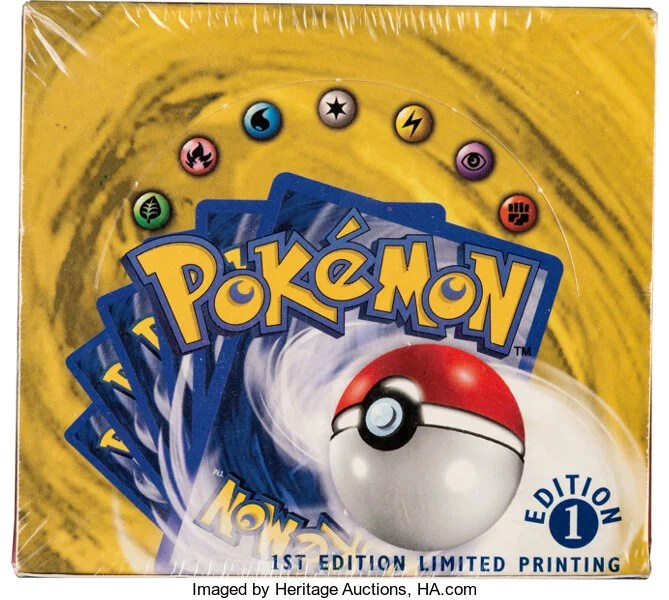 An Unopened First Edition Set of Pokémon Cards, Deemed ‘the Pinnacle of