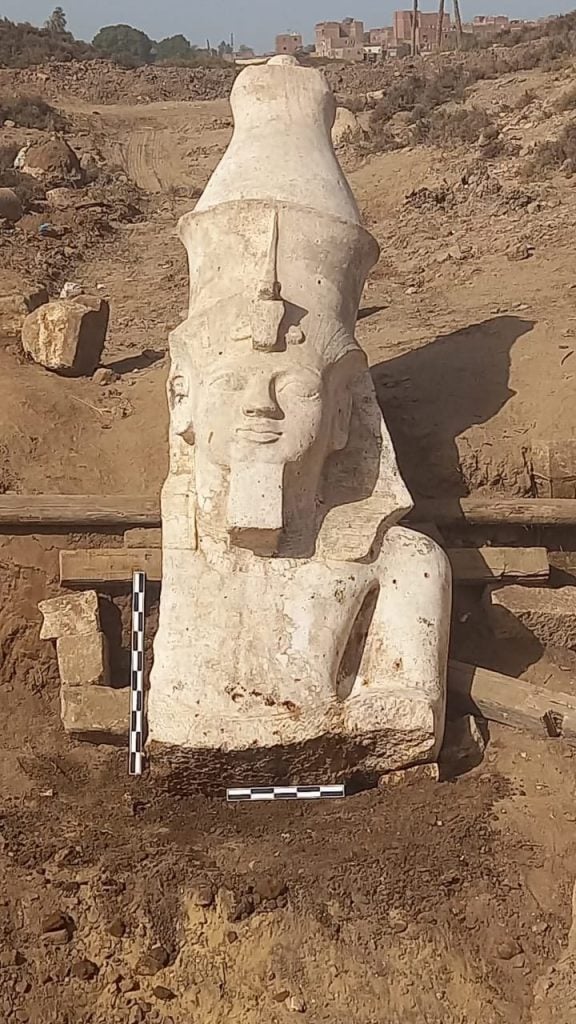 The Missing Half of a Colossal Ramses II Statue Has Been Found