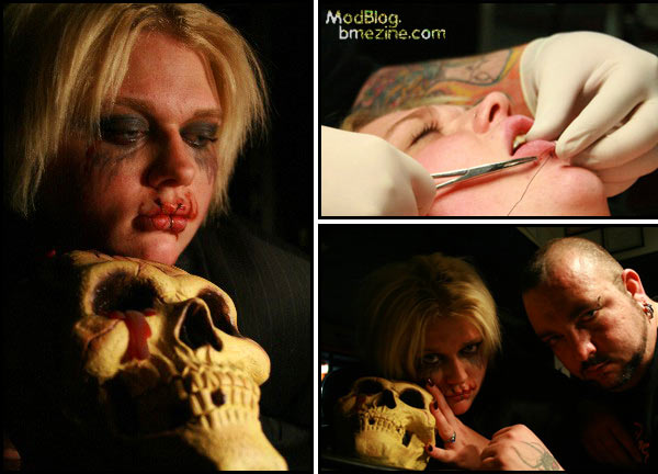 Lip Suturing Ritual BME Tattoo, Piercing and Body Modification News