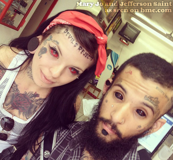 Orange And Red Ink Eyeball Tattoos | Bme: Tattoo, Piercing And Body Modification News 555_x_600_jpg