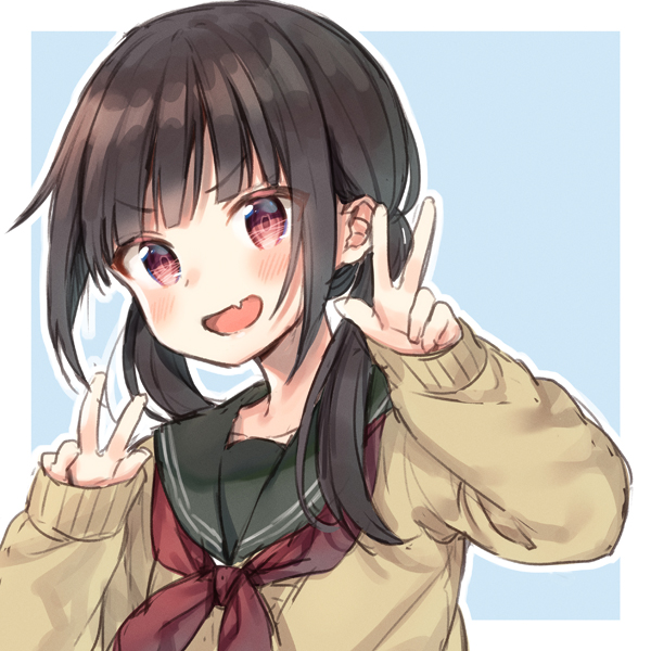 あざとい？ カワイイ？ 『萌え袖×女の子』イラスト詰め合わせ ニコニコニュース