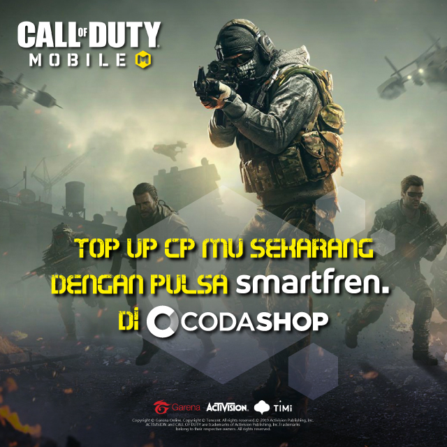 Sekarang Kamu Bisa Top Up COD Mobile Di Pake Smartfren