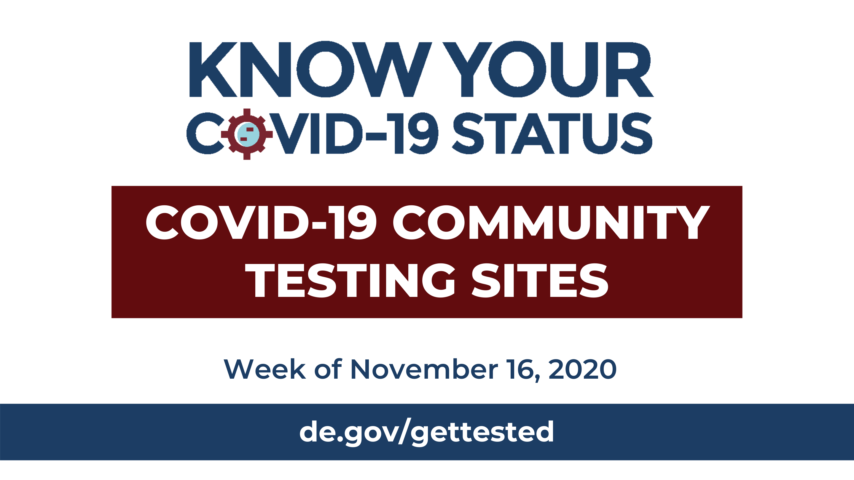 Governor Carney, DPH, DEMA Announce Community COVID19 Testing Sites
