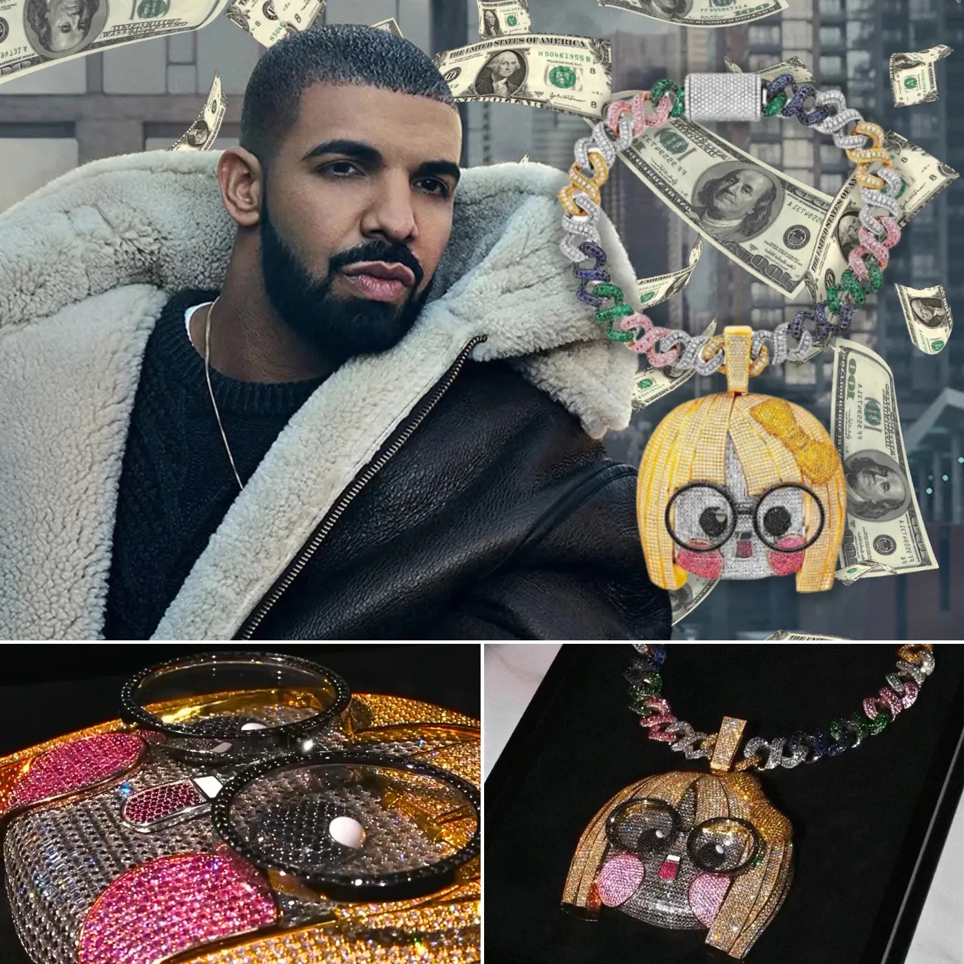 Drake’s RecordBreaking 5 Million Necklace The Hidden Story Behind