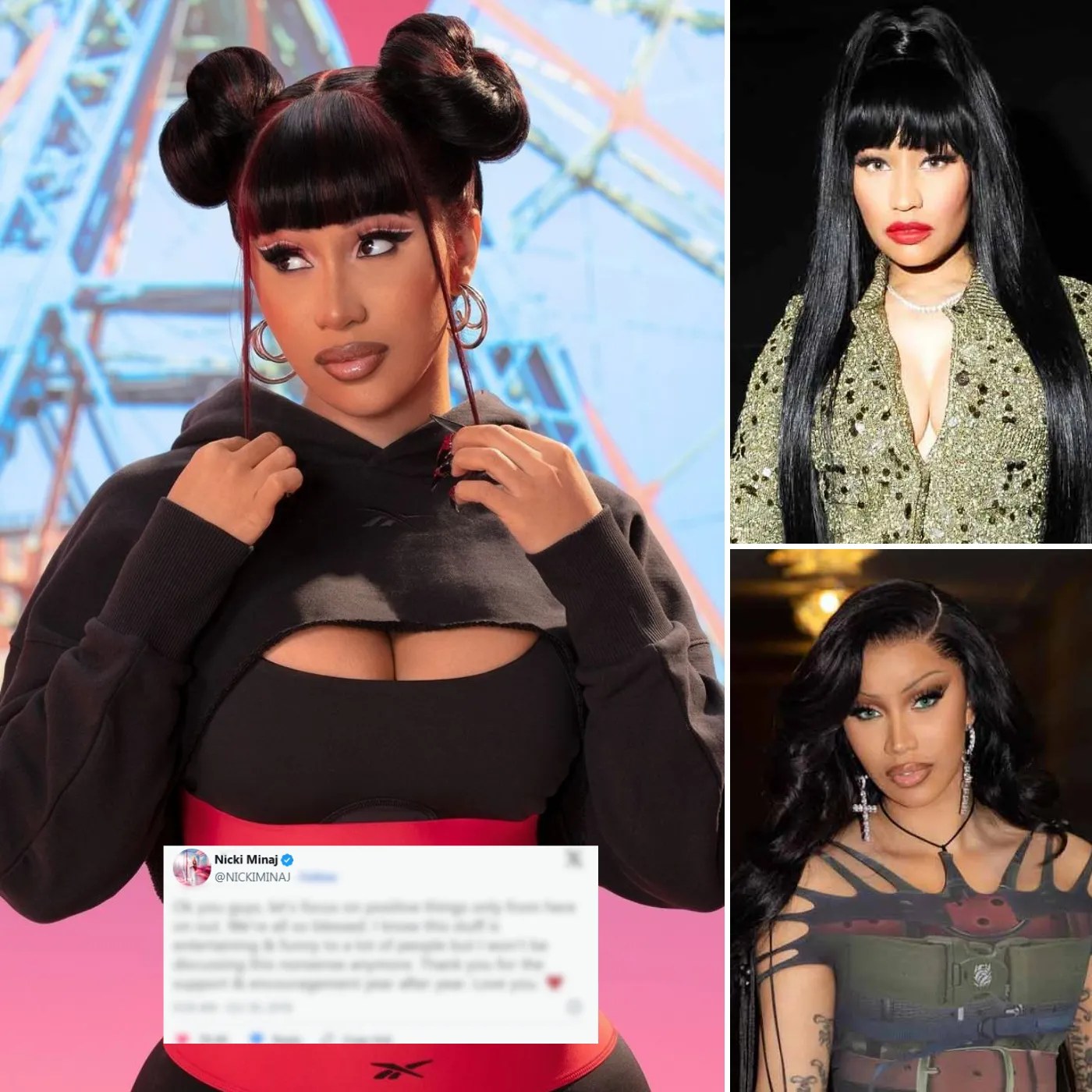 When Cardi B & Nicki Minaj’s Public Feud Left The World Shocked: “Never Leaked A Number”