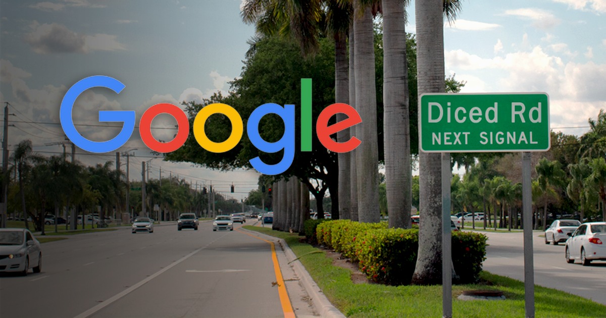 Dykes Rd Has Been Renamed Diced Rd