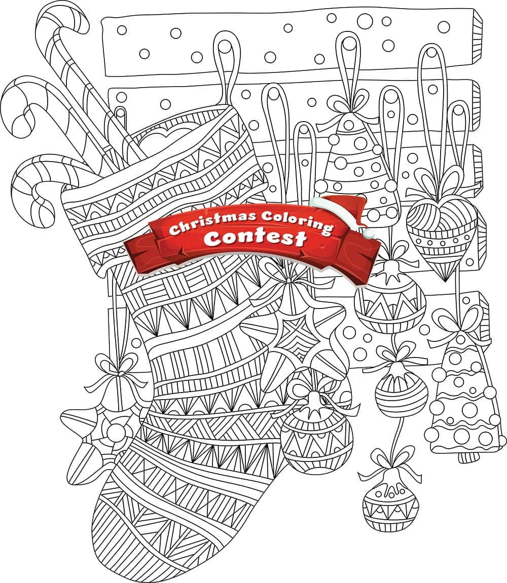 Start Now Christmas Coloring Contest 2021 Deer Park Gazette