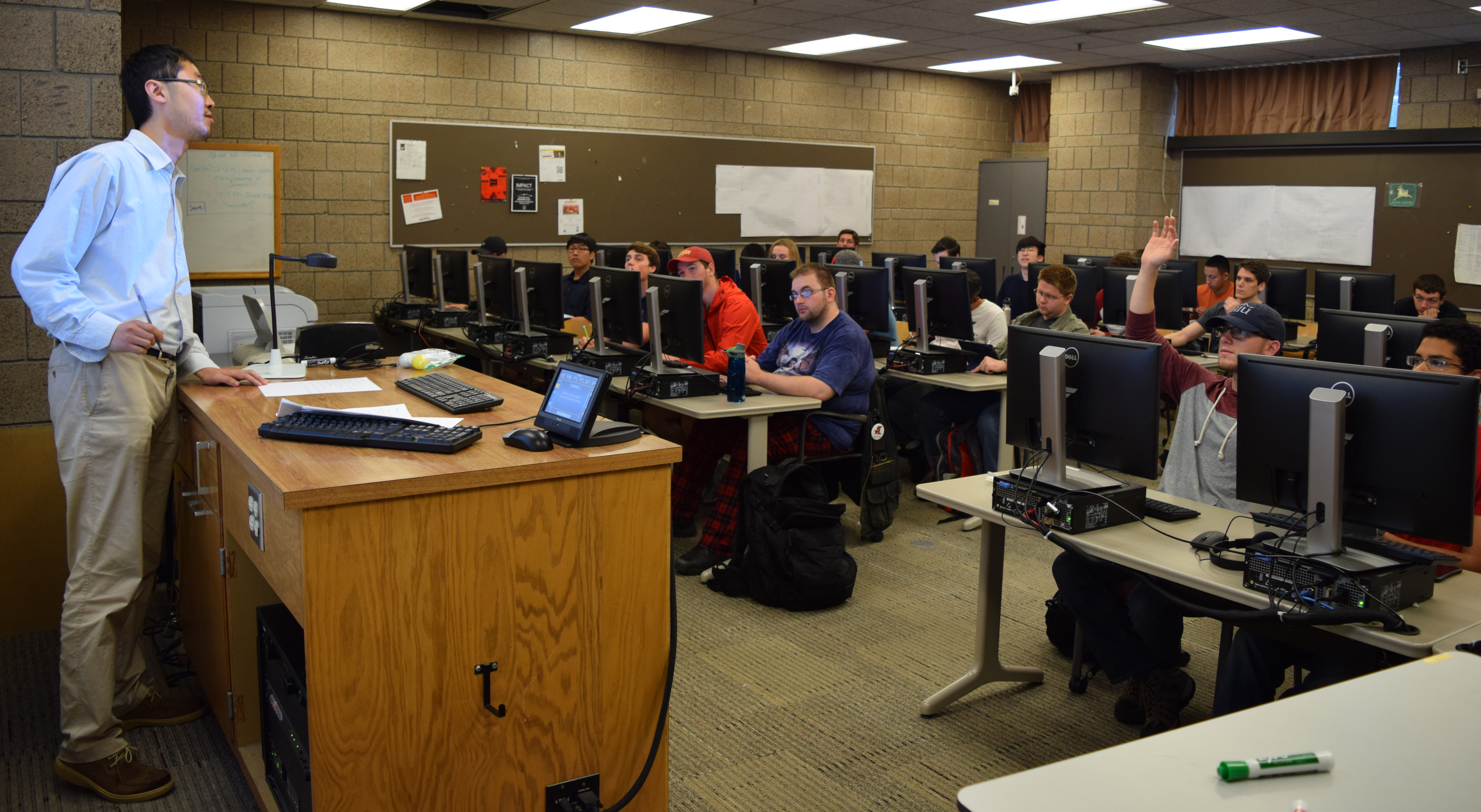 ME's Li returns to Ames to begin his career • College of Engineering