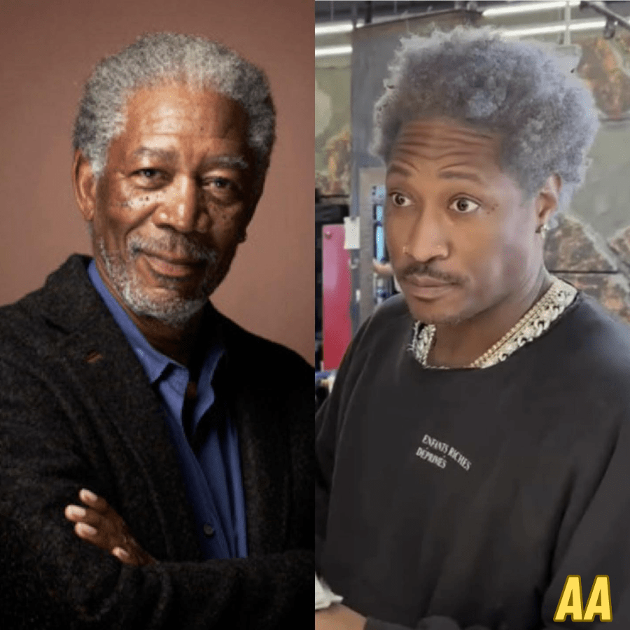 This sidebyside will make you question if Future is Freeman's