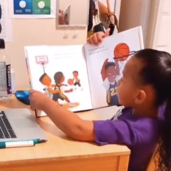 Bronx Children and Fordham Students Read Storybooks Over Zoom