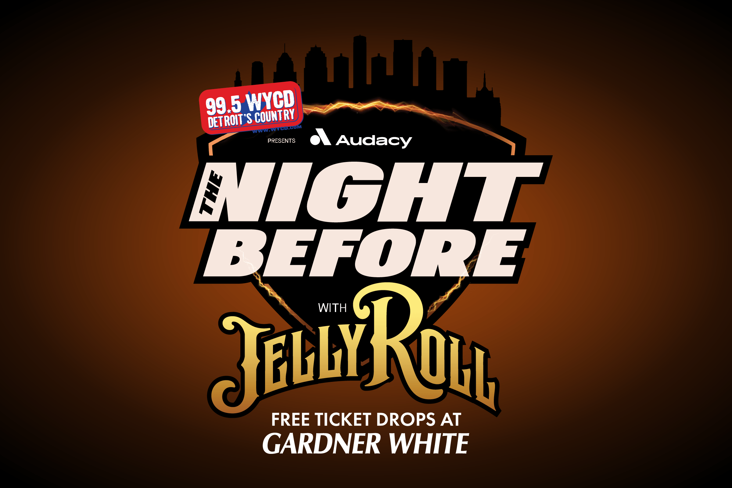 Win Free Tickets to Attend The Night Before with Jelly Roll Gardner