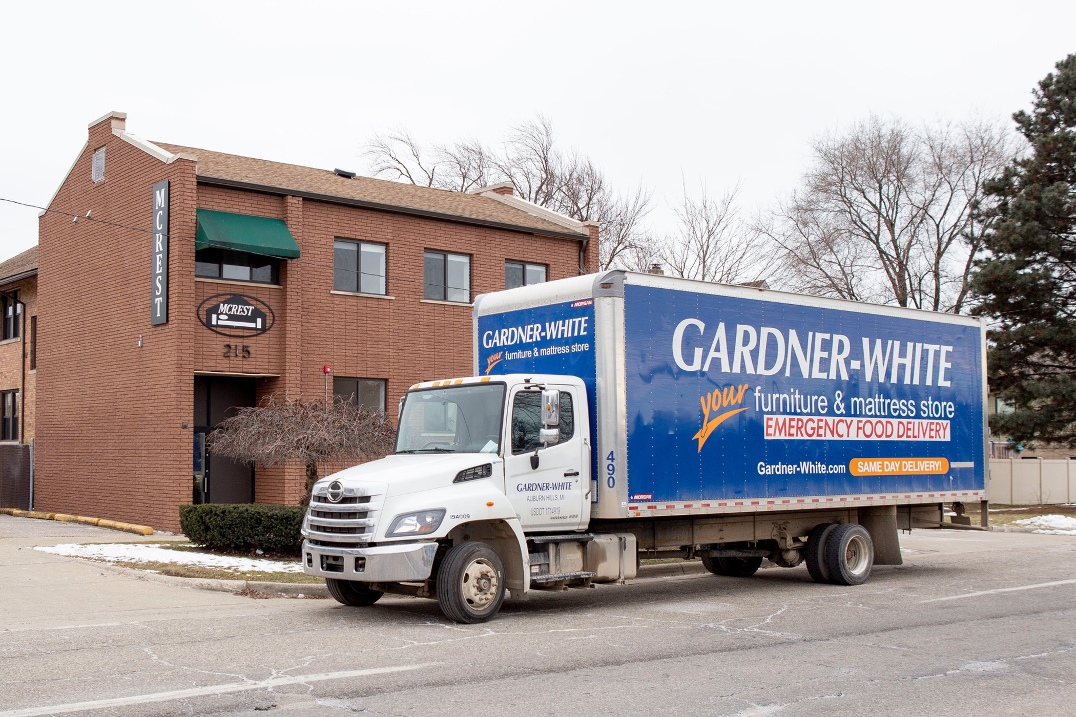 Gardner White Donates Furniture To MCREST Homeless Shelter