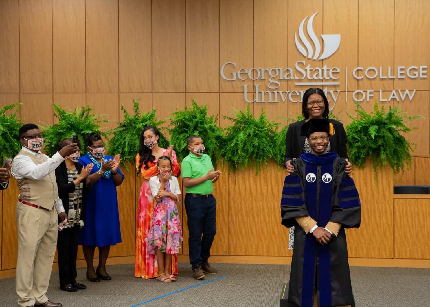 The State Legislation class of 2021 was celebrated with private