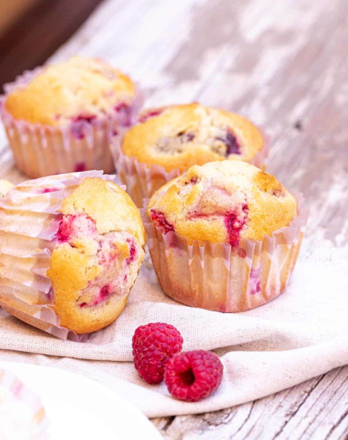 Lemon Raspberry Marijuana Muffins Recipe