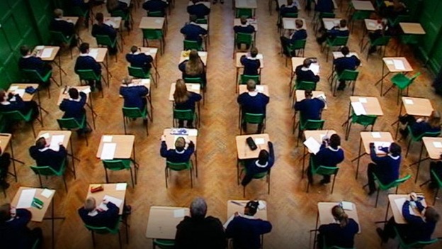 45,000 'to resit GCSE English' ITV News
