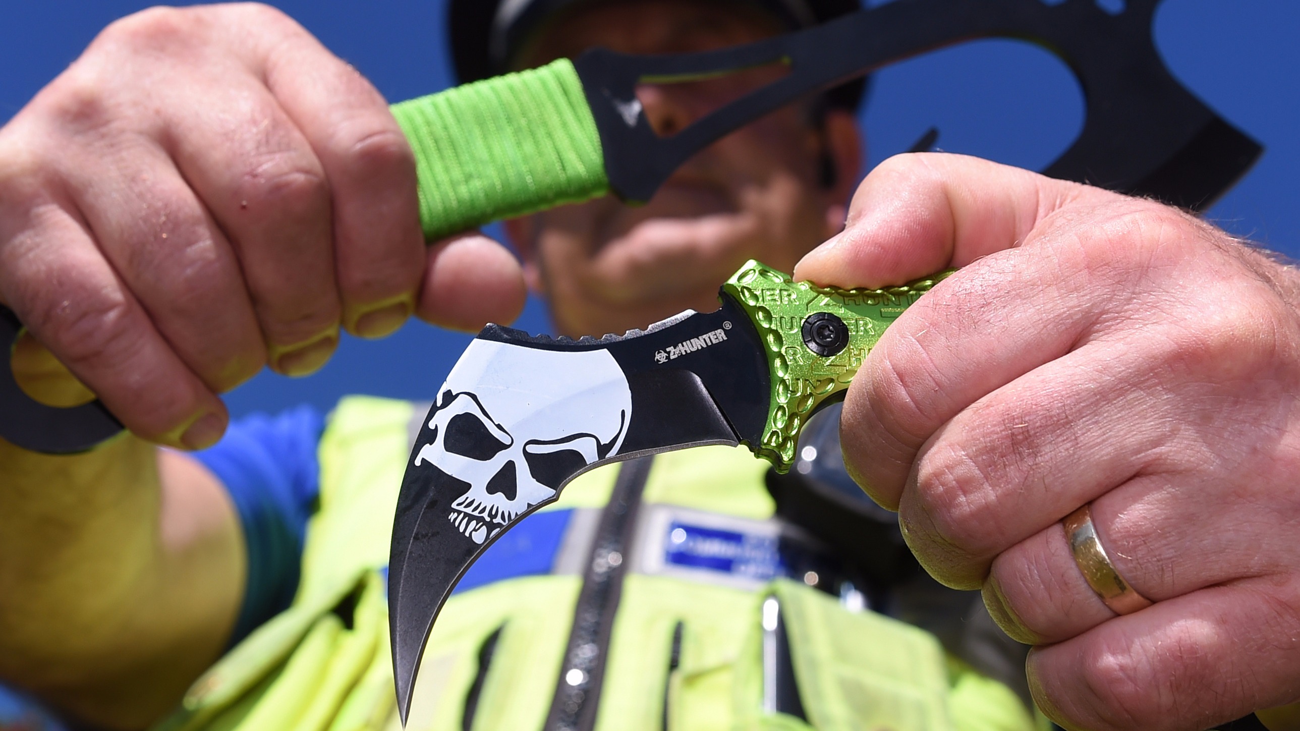 'Zombie knife' ban to come into force ITV News