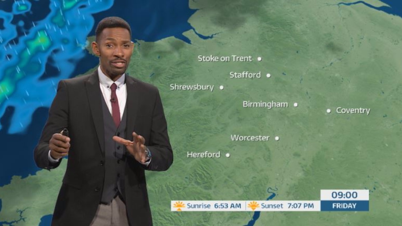 West Midlands Weather Morning sunshine, rain later