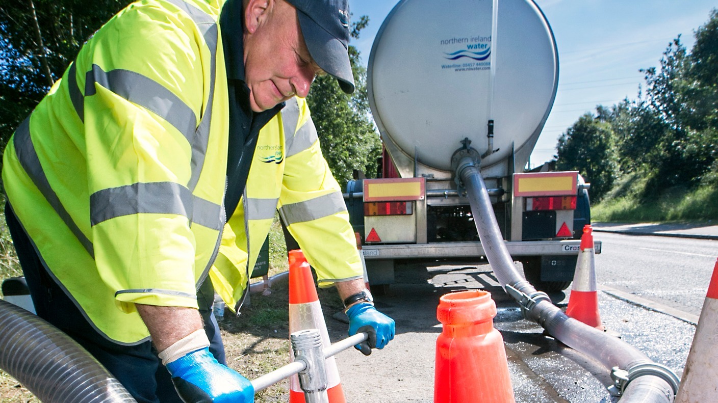 Some NI homes experiencing loss of water pressure UTV ITV News