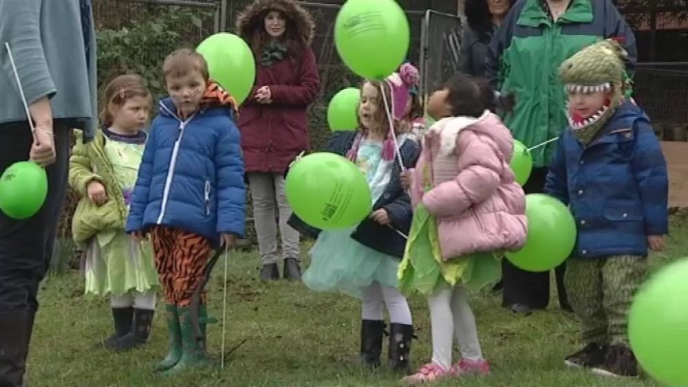 Dumfries nursery children visit home of Peter Pan Border ITV News