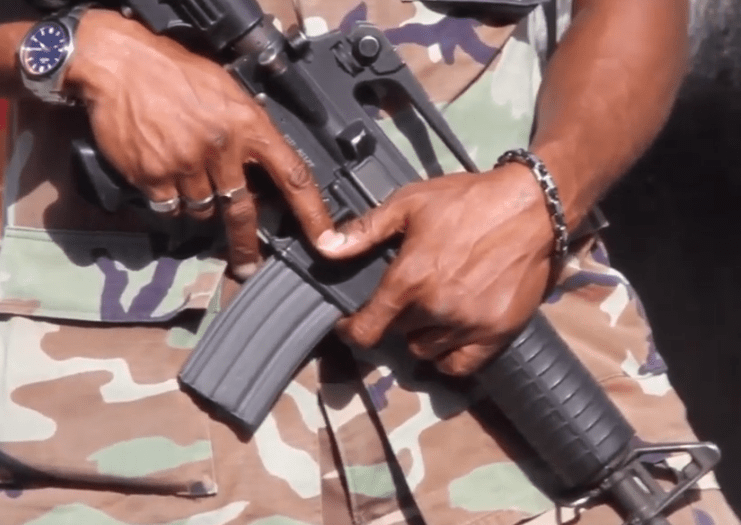 Man granted 400,000 bail for gun and ammo possession. MBC TELEVISION