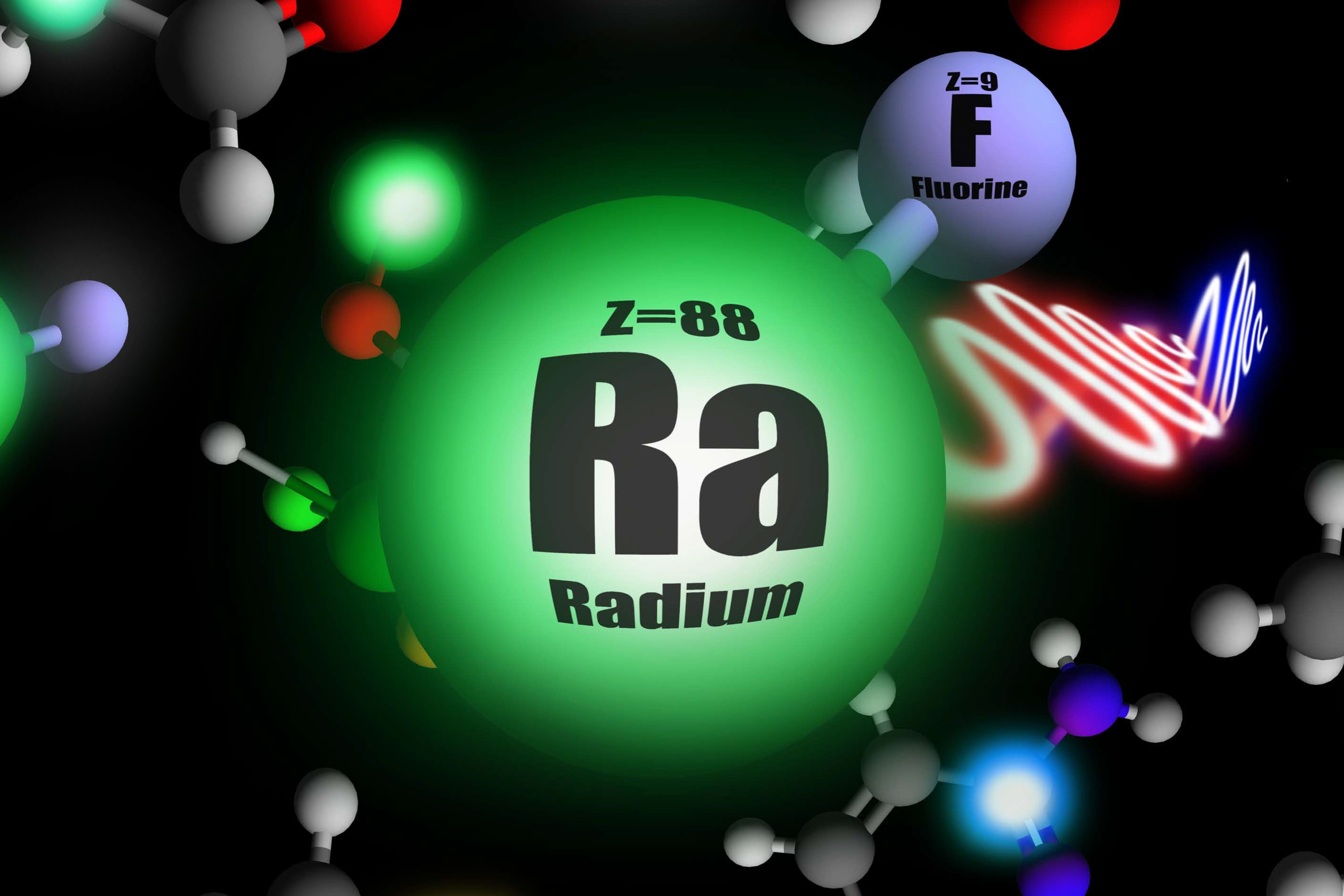 Physicists measure a shortlived radioactive molecule for first time
