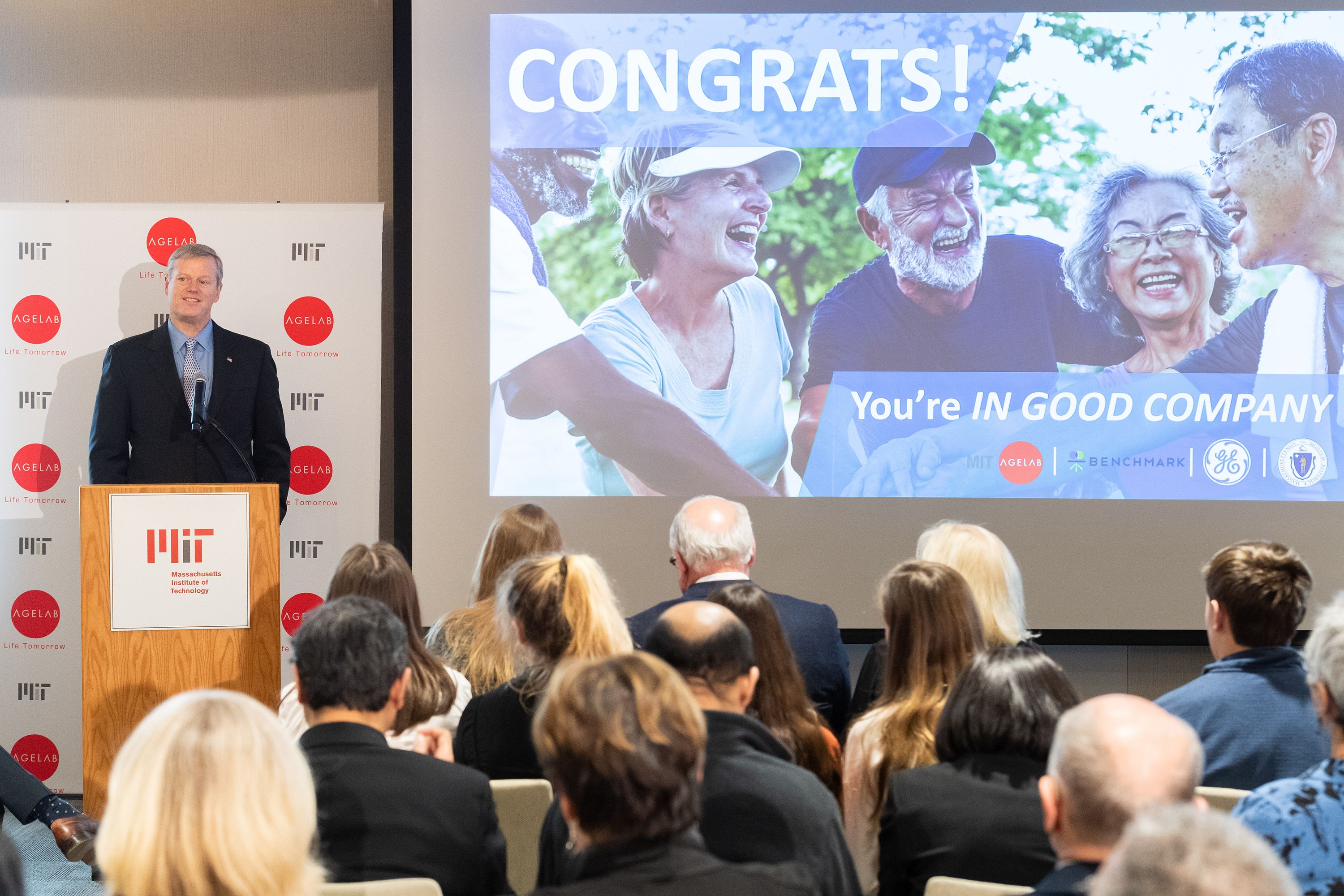 MIT AgeLab hosts Governor Baker, winners of In Good