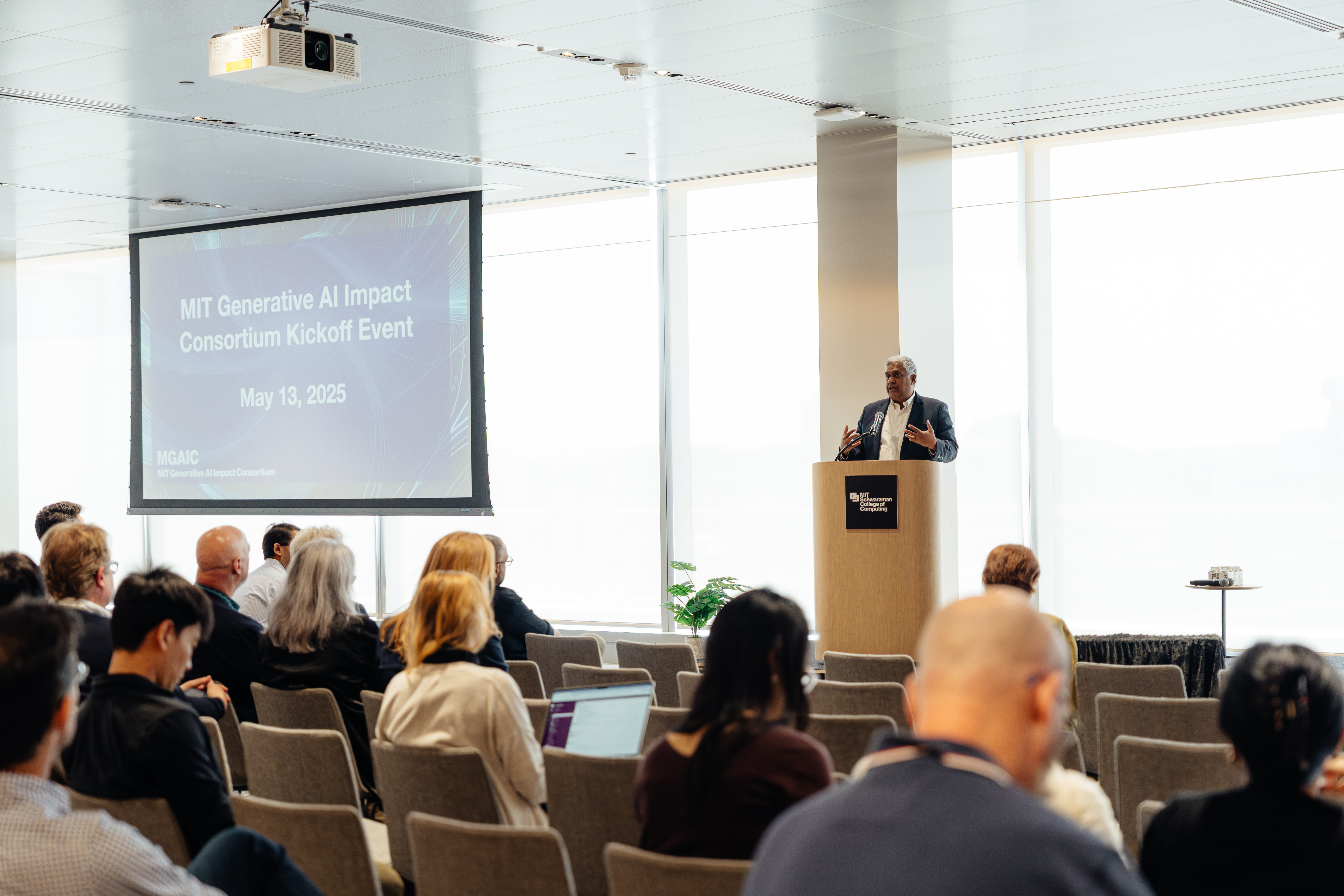 Researchers present bold ideas for AI at MIT Generative AI Impact Consortium kickoff event | MIT News Researchers present bold ideas for AI at MIT Generative AI Impact Consortium kickoff event | MIT News