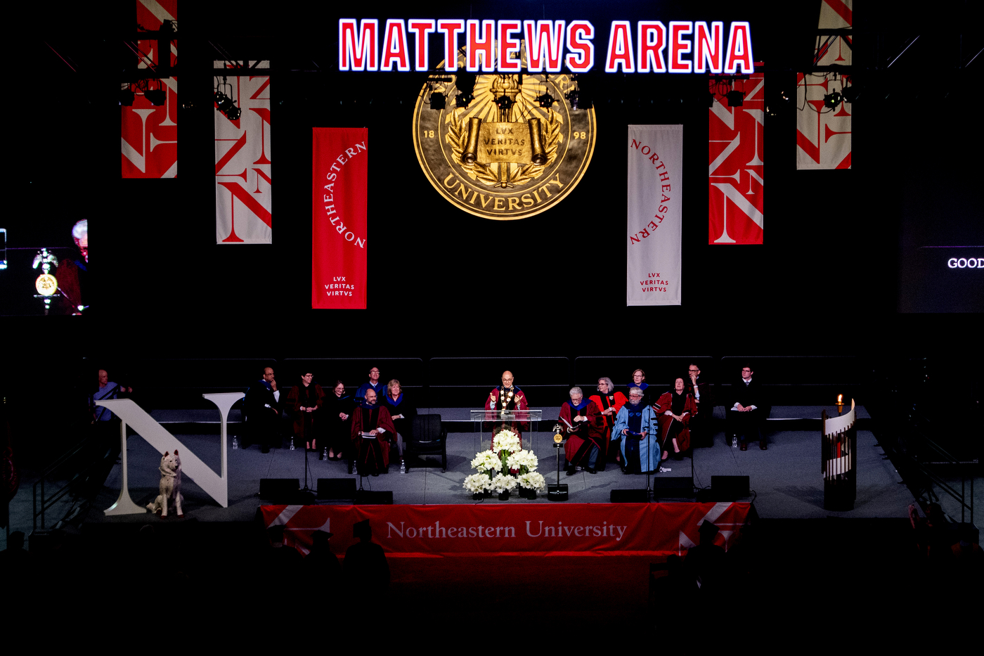 New students at Northeastern University’s 2019 President’s Convocation