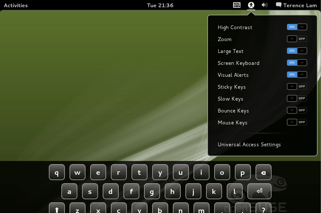 openSUSE 12.1 Reveiew by Terence Lam openSUSE News