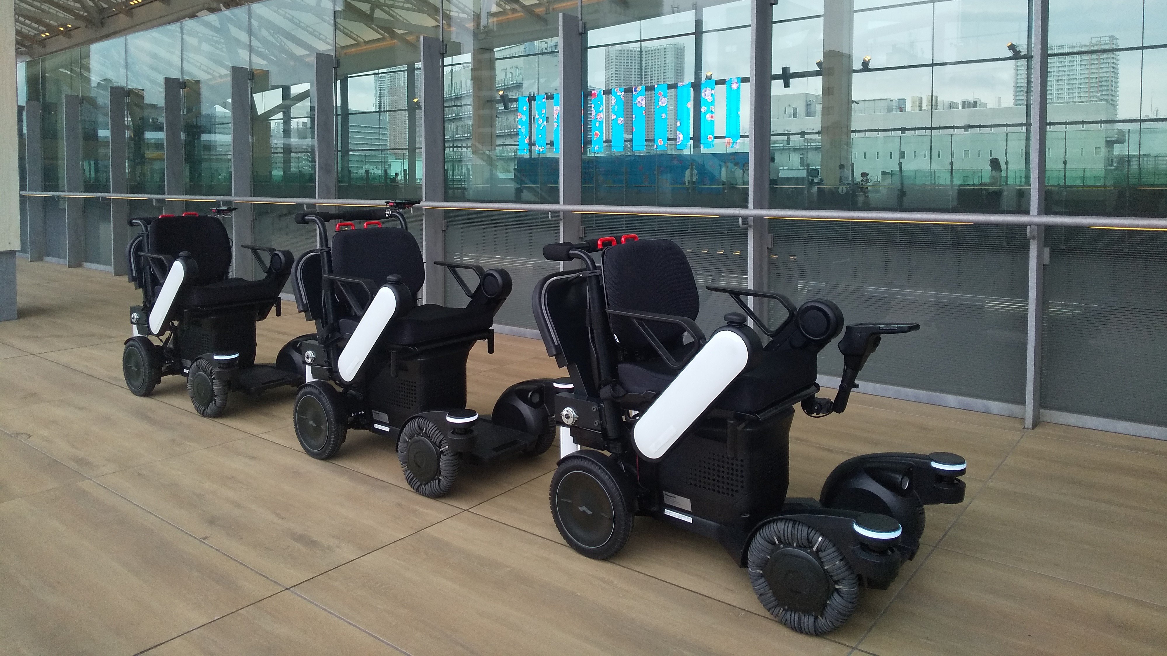 Panasonic selfdriving electric wheelchair Innovation Essence
