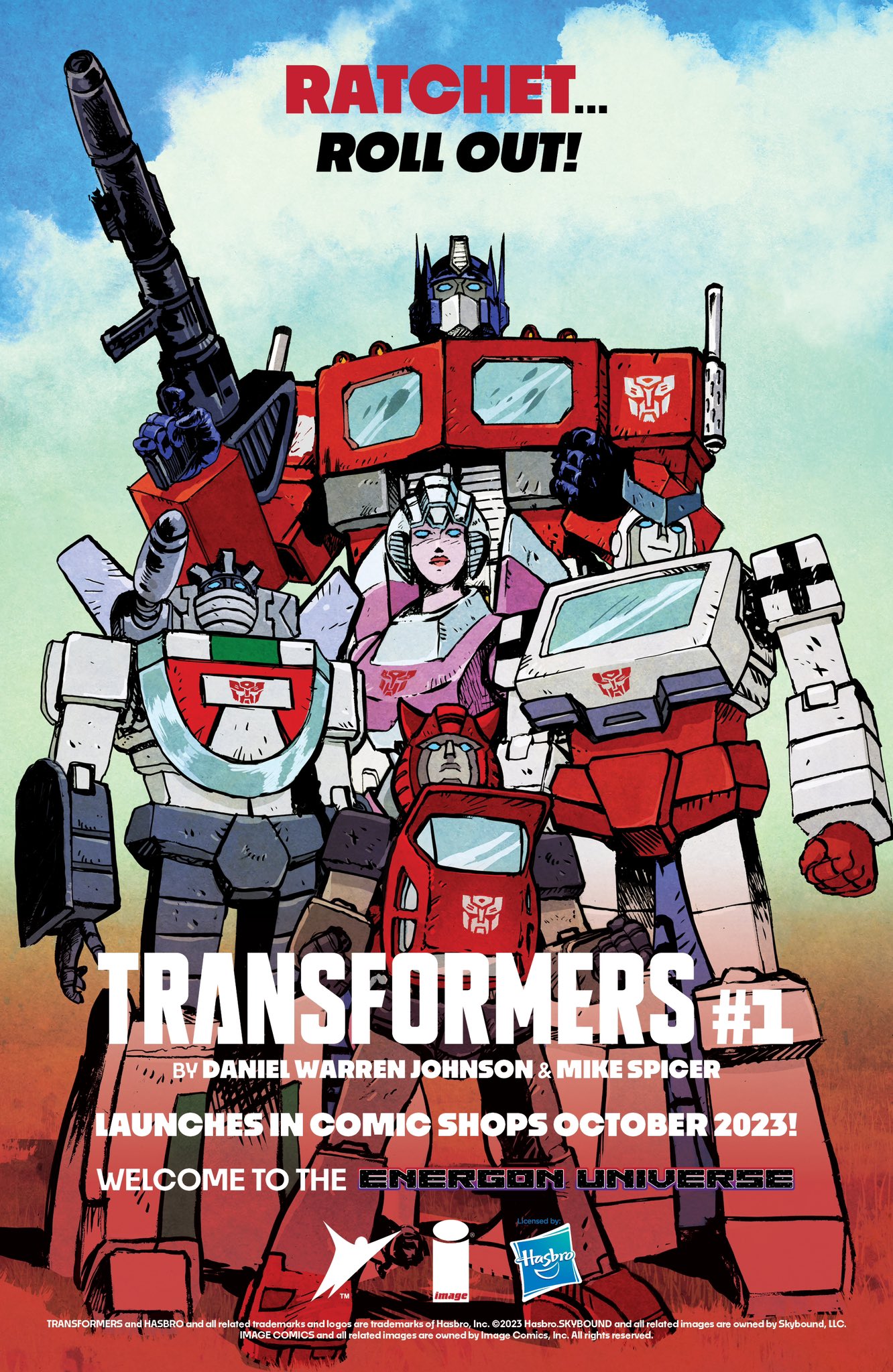 Skybound Reveals the Autobot Roster for Transformers 1 Coming October