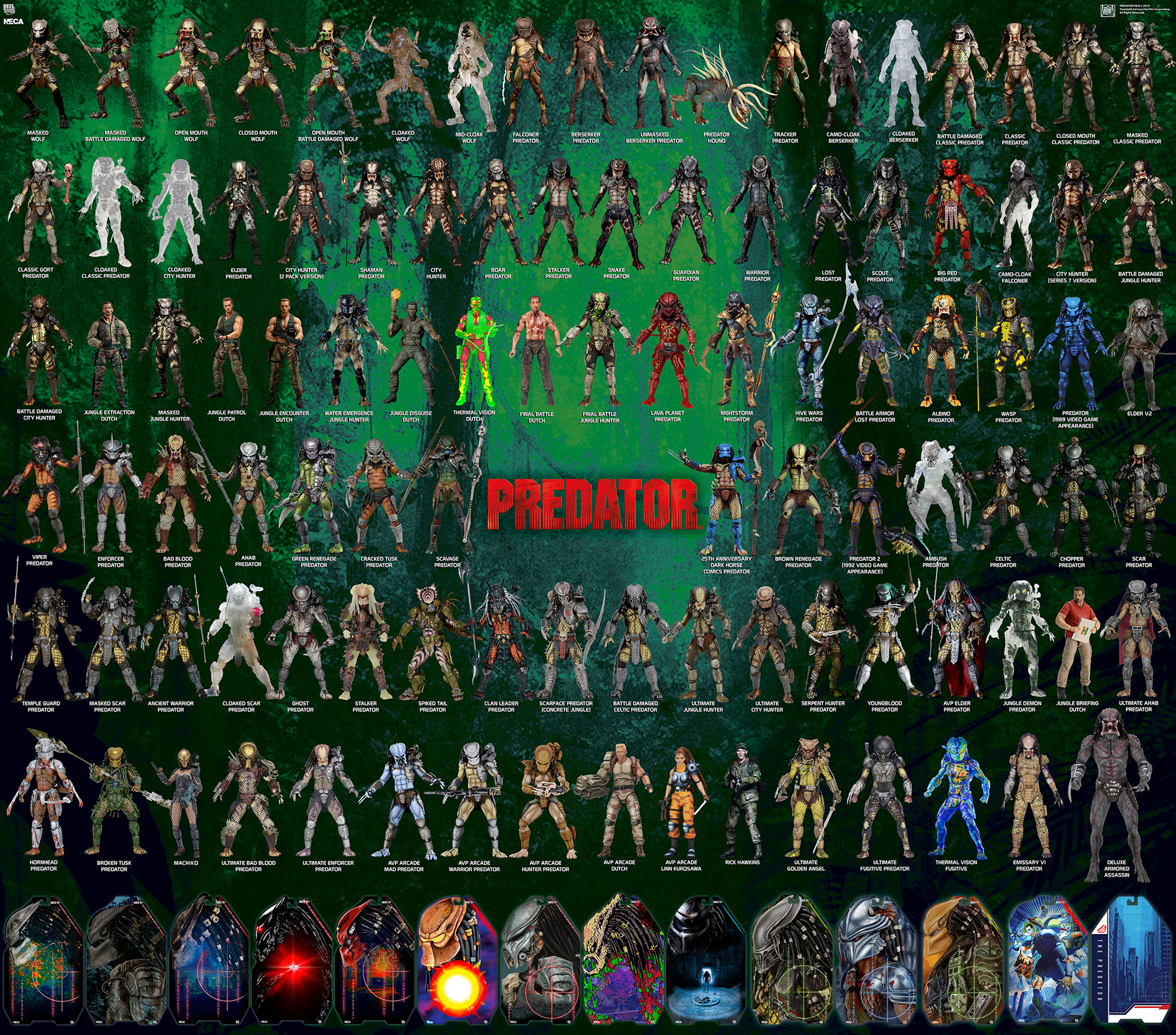New Visual Guides and Background Downloads NECA 5 Days of Downloads
