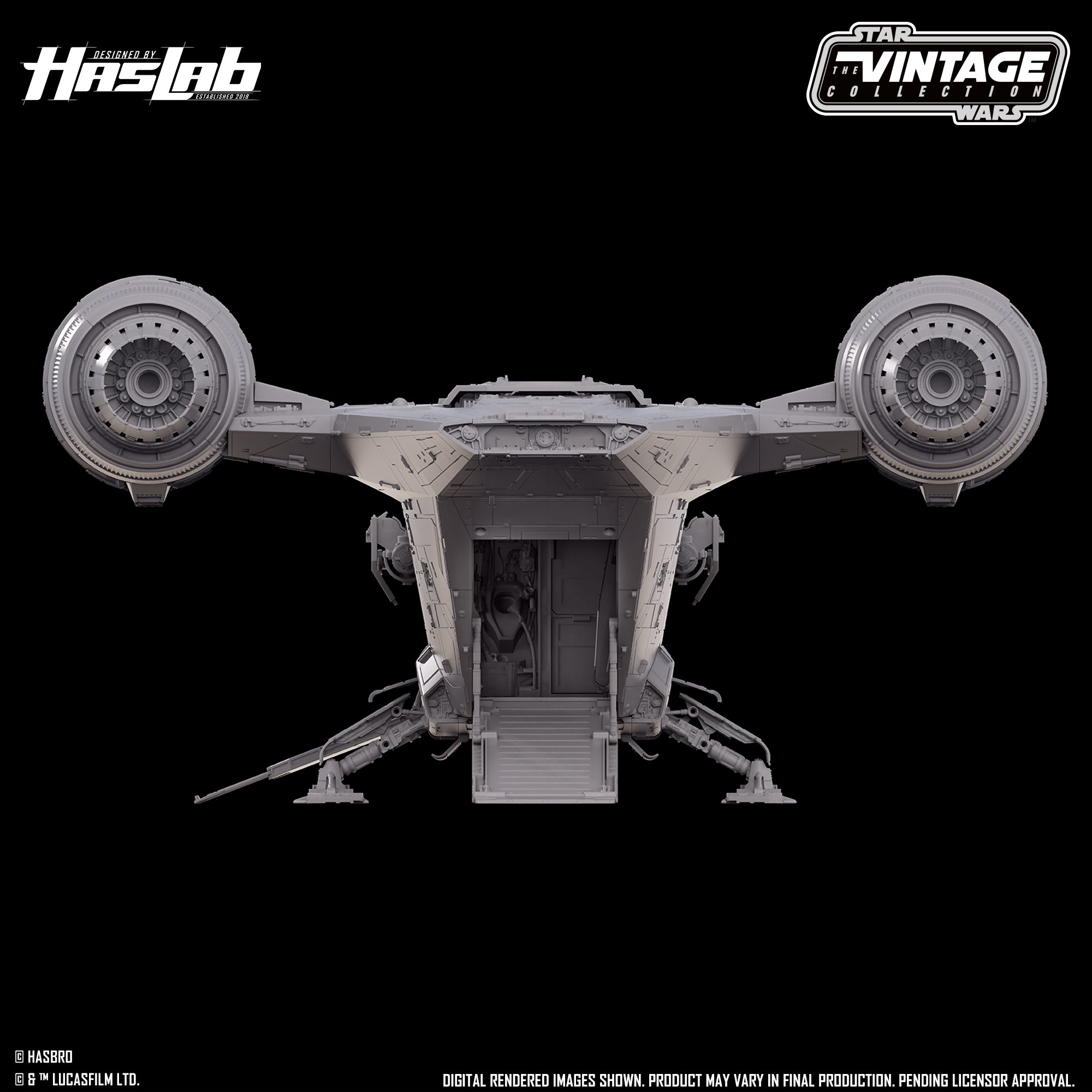 HasLab Star Wars The Vintage Collection The Mandalorian's Razor Crest The Toyark News