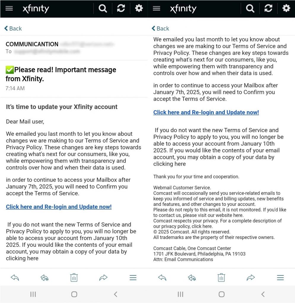 2 Xfinity Phishing Scams to Watch Out for Trend Micro News(04)