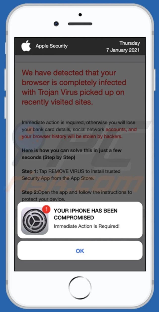 Spot the Scam Phishing Texts, Bitcoin Scams, MyLife Deceptive