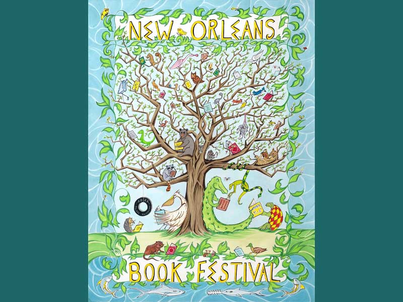 Book Festival unveils 2023 poster by renowned painter, children’s
